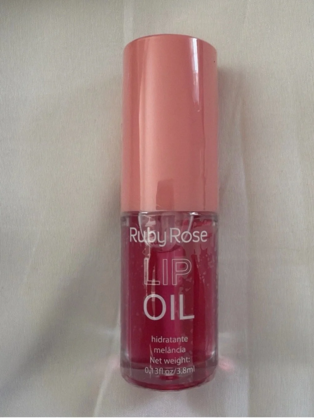 Ruby Rose Lip Oil Hydrating Pink Melancia Watermelon 0.13 fl oz Dry Lips Travel